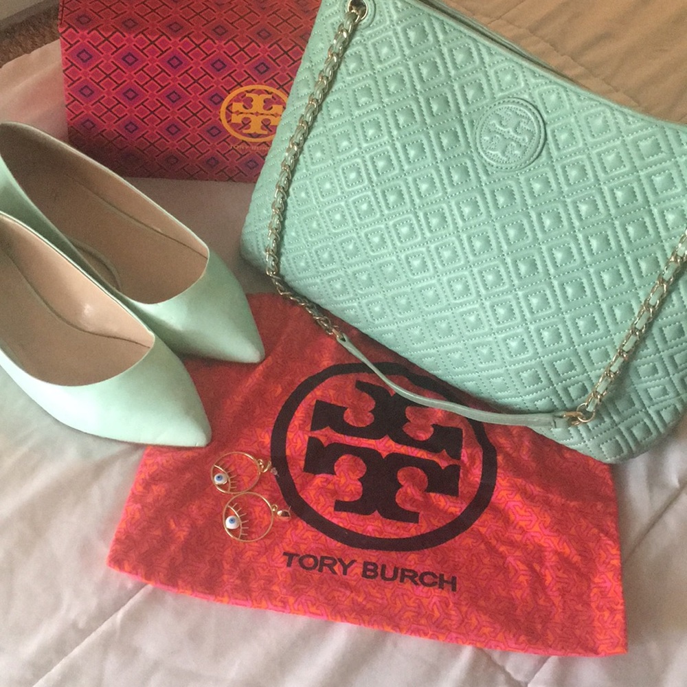 Traded! Tory Burch Marion tote bag